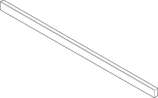 фото legrabox поперечный релинг, до шк=1200 мм, длина=1080 мм, под раскрой, серый орион