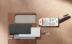 aventos hk i-04, [km 2600 -7800] заглушки белого цвета 