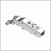 петля для al-рамки 110° dtc pivot-star anyway-clip накладная с доводчиком (0021082)