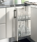 выдвижная корзина в базу 150 мм, полное выдвижение c blumotion, правая