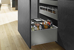 legrabox pure f, высокий, 500 мм, орион серый