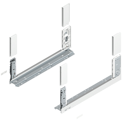 фото legrabox free царга c,600мм,белый шелк,l+r+загл+boxcover