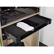 kesseböhmer подложка из флока  в полку конеро, w 1020 мм, d 475 мм, цвет черный (2385857817)