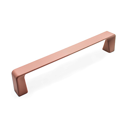 фото uu52-r211/128 gamet. ручка-скоба encanto, soft touch, пепельно-розовый