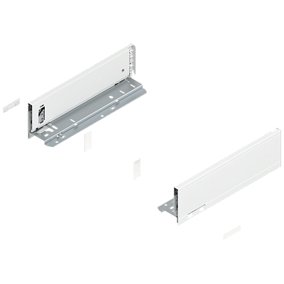 фото legrabox царга m, 300 мм, белый шелк, l+r+ заглушки, инструкция