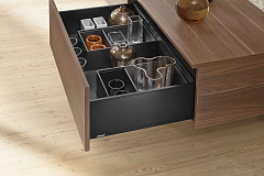 legrabox pure c,высокий,70 кг.,600 мм, чёрный матовый