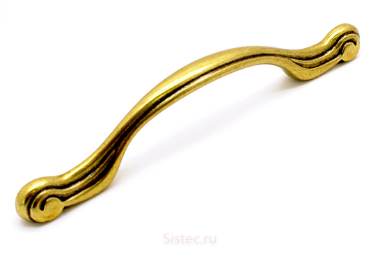 фото ручка-скоба wmn753.00b.00a8 золотистая бронза,  96-128мм, giusti