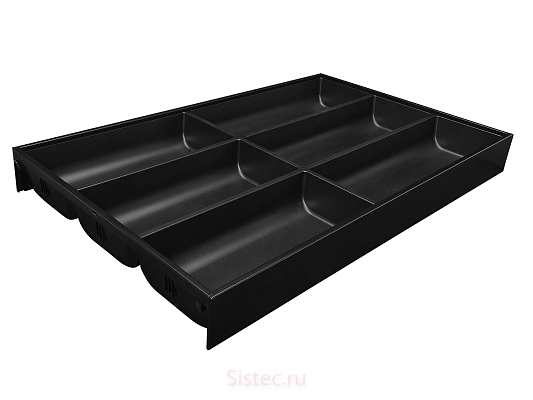 фото ambia-line. лотки, номинальная длина 500 мм, ширина 300 мм, сталь, терра-черный