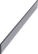 стекла закаленные 2 шт  для полки конеро w 910-970, h 72, переднее стекло 839x6x61 мм, заднее стекло