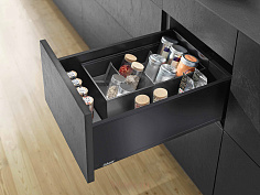 legrabox pure c,высокий,450 мм,терра-черный