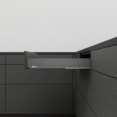 фото legrabox pure n,низкий,500 мм, серый орион