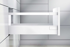 tandembox antaro с 1-м релингом, высота d, 400 мм, белый шелк