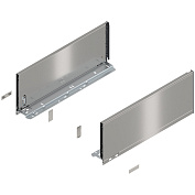 legrabox царга c,450мм,нерж.,l+r+загл.