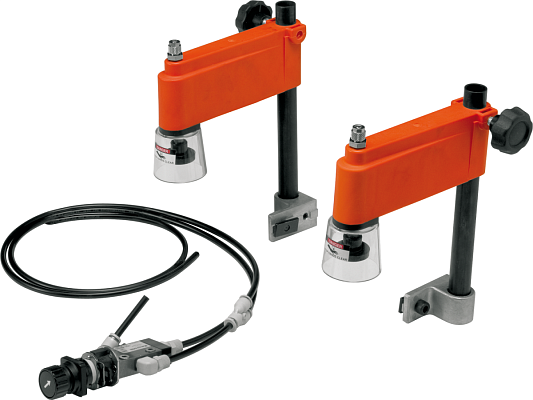 фото пневм. прижимы для minipress p