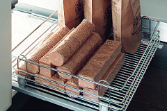 корзина выдвижная в базу 900 мм h=120 мм (без направляющих)