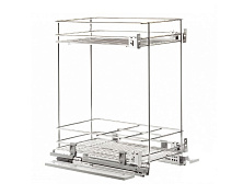 выдвижная корзина в базу 300 мм, полное выдвижение c blumotion
