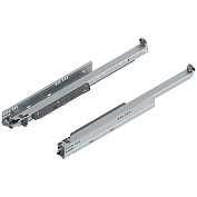 комплект направляющих blum movento tip-on blumotion полное выдвижение, 40 кг, 600 мм