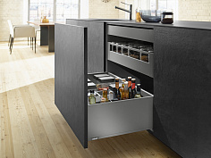 legrabox pure f,высокий,550 мм,серый орион