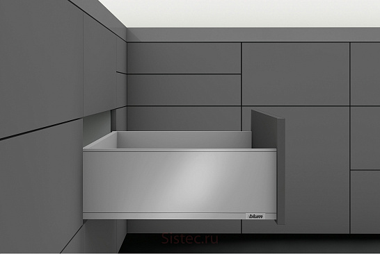 фото legrabox pure c, высокий, 350 мм, орион серый