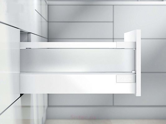 фото tandembox antaro со вставкой, высота d, 500 мм, белый шелк