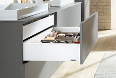 legrabox pure k, стандартный, 500 мм, белый шелк