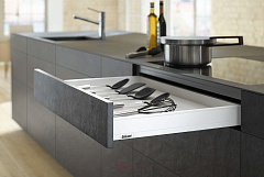 legrabox pure n, низкий, 500 мм, белый шелк