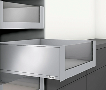 legrabox pure c, высокий внутренний, панель с низкой/высокой вставкой, 400 мм, терра-черный