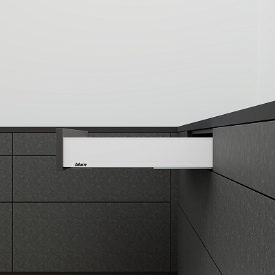 фото legrabox pure m,стандартный,270 мм,белый шелк