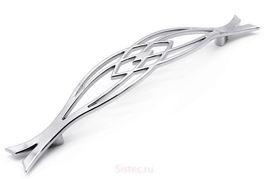 фото ur40-g0004 gamet ручка-скоба anima, хром, 128 мм