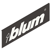 legrabox заглушка внешняя с лого blum симметричная, гавана коричн.