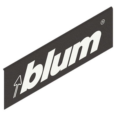 фото legrabox заглушка внешняя с лого blum симметричная, гавана коричн.