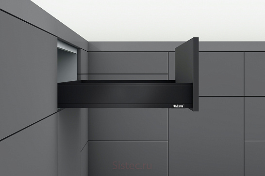 фото legrabox pure m, стандартный, 350 мм, терра-черный