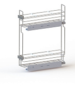 бутылочница 150 мм правая с направляющими blum (135)