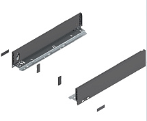 legrabox царга m, 450 мм, орион серый, l+r+ заглушки, инструкция