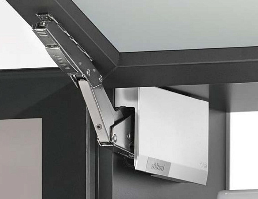 фото aventos htts2, км 930-2800. цвет заглушек - белый шелк. без tip-on, держателя, пластины под саморез к tip-on