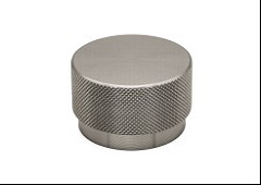 0486050l24 viefe. ручка кнопка graf big, сталь, d50 мм