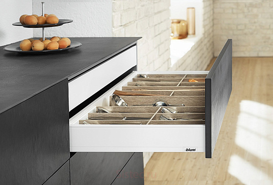 фото legrabox pure m, стандартный, 500 мм, белый шелк