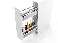 бутылочница 200, 450, 2 х tandembox antaro, m с 1 релингом c + m с 1 релингом c, серый