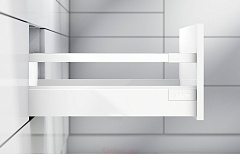 tandembox antaro с 1-м релингом, высота b , 500 мм, белый шелк