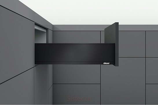 фото legrabox pure k,стандартный,500 мм,черный матовый