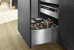 legrabox pure f,высокий,500 мм,нерж.сталь