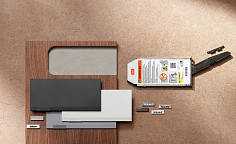 aventos hk i-01, [km 420 -1610] заглушки светло-серого цвета 