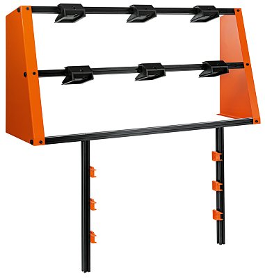 фото стеллаж для сверлильных головок и линеек для pro-center