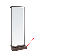 вставка для поворотного зеркала pure-pro lk l=380 (0022775)