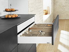 legrabox pure m, стандартный, 450 мм, белый шелк