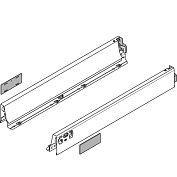 царга a intivo/antaro, высота м, 400 мм, терра-черный, с заглушками, левая+правая