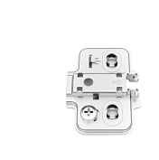 монтажная планка h=0 dtc stylish anyway snap-on 3d+2 самореза (0023951)